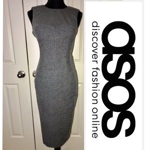 ASOS NWOT Gray Dress